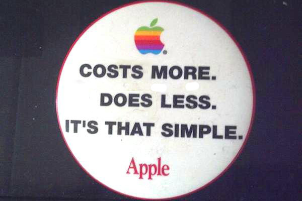 Finally!  An honest ad for Apple.