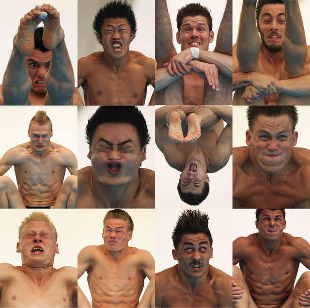 Faces Of Olympic Diving