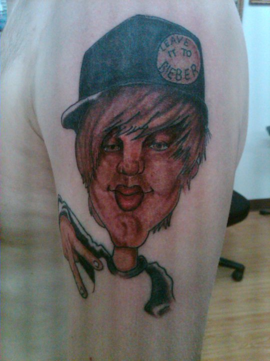 WTF Justin Bieber Tattoos