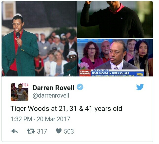 Twitter Roasting Tiger Woods For Looking So Old On Good Morning America