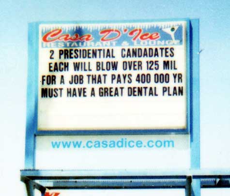 Casadice - This guy should run for President