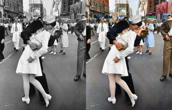 Kissing the War Goodbye, 1945