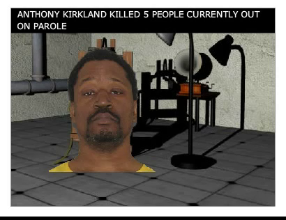 Kirkland murdered four females, three by strangulation. He had burned each of his victims' bodies in an attempt to conceal evidence of rape. Kirkland was arrested near the scene of the murder of 13-year old Esme Kenny in possession of her watch and iPod.
