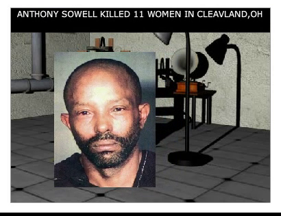 Sowell was charged with eleven counts of murder, rape, and kidnapping. He was arrested in October 2009 as a suspect in the murders of eleven women whose bodies were discovered at his Cleveland, Ohio, duplex at 12205 Imperial Avenue in the Mount Pleasant neighborhood.