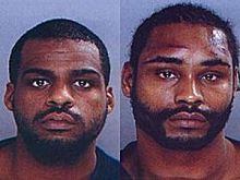Ray Joseph Dandridge and Ricky Javon Gray.The 2006 Richmond spree murders,  7-day period during which time these criminals killed 7 people including a family of four, who were found beaten, slashed and bound with electrical cord and tape in the basement of their burning house, the youngest victim being just 4 years old