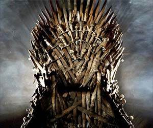 Game Of Thrones Iron Throne 29,999.99 Rule over the seven kingdoms of suburbia with this Game Of Thrones replica Iron Throne. Just like the real throne, it wont be easily acquired  but if youre wealthy like the Lannisters, then you can pay the gold price for this incredibly detailed Iron Throne replica.