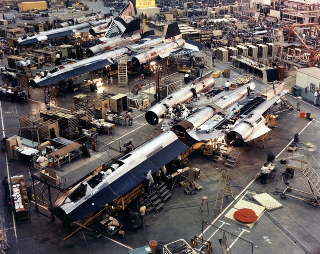 The making of SR-71's