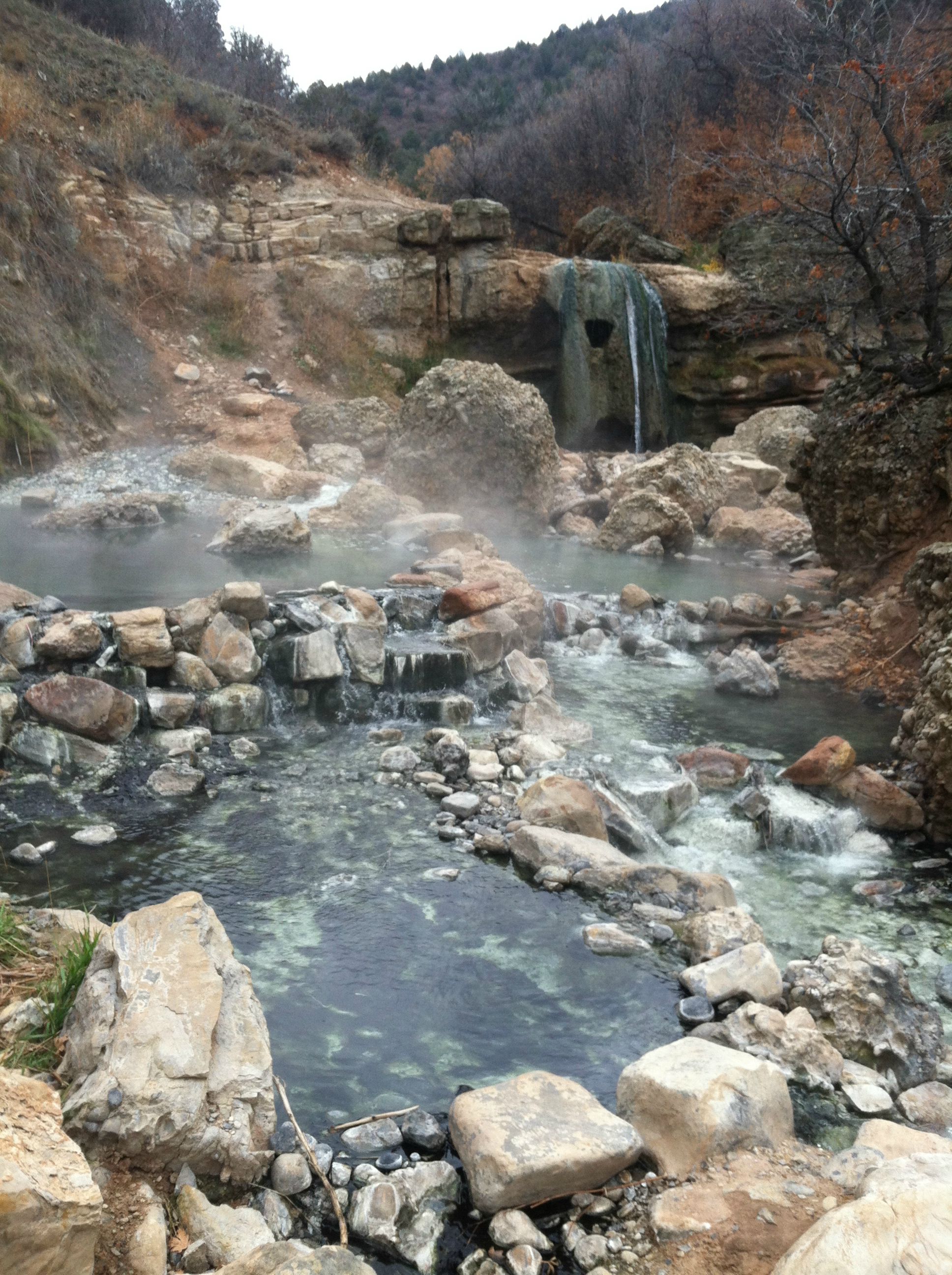 natural hot spring that make's a day long hike worth it