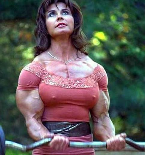 Roids + Woman = HOT .... or not!!
