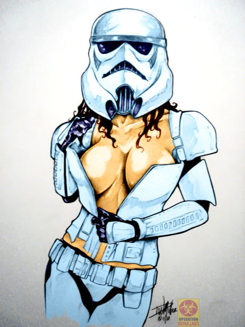sexy storm trooper art - Operation Biohazard