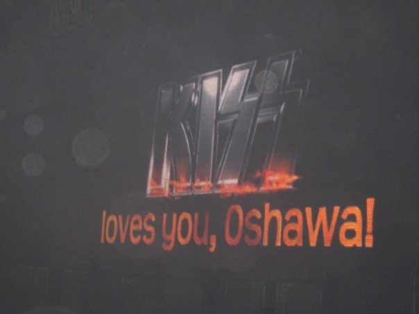 KISS CONCERT: OSHAWA, CANADA - part 1