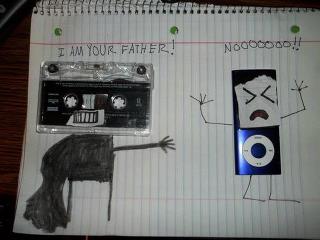 cassette tape i am your father - Tiglie I Am Your Father! NOOooooo!! on