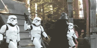 dancing stormtroopers gif - 9