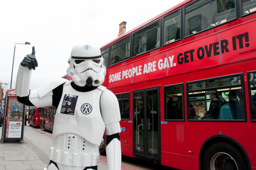 star wars - double decker bus - Some People Are Gay. Get Over It!