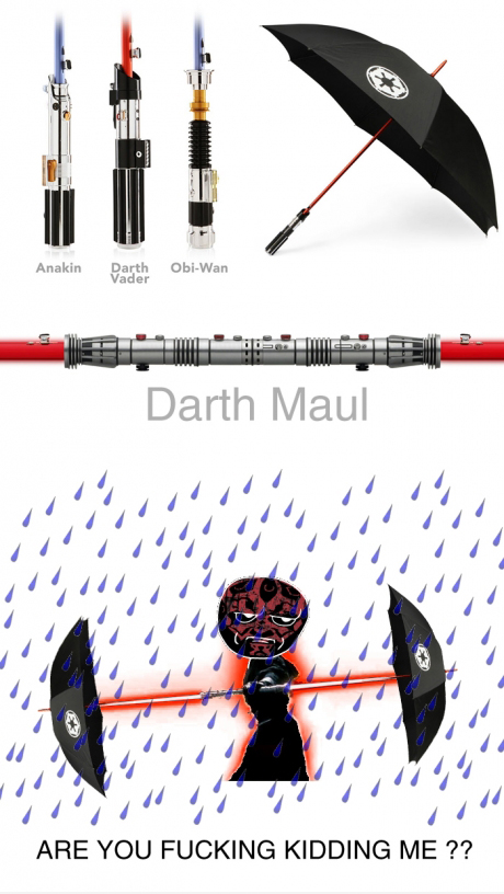 graphics - Er Anakin Darth Vader ObiWan Darth Maul Are You Fucking Kidding Me ??