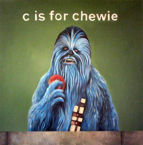 star wars cookie monster - cis for chewie