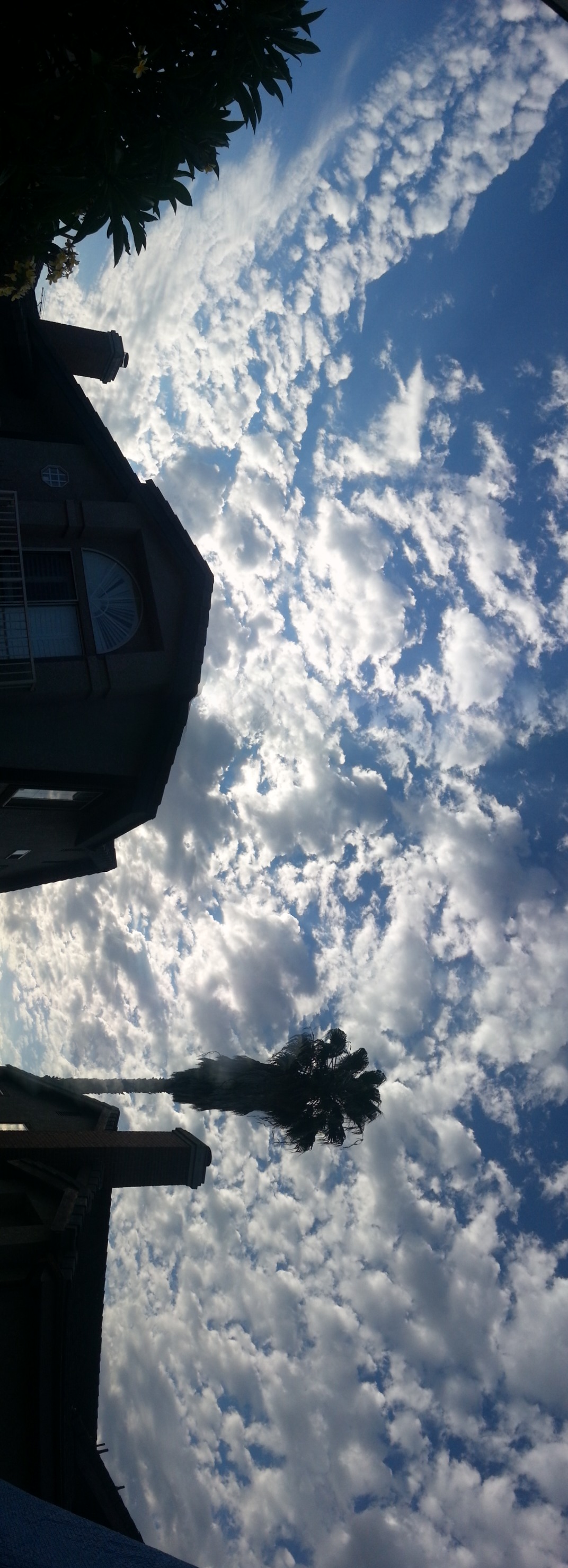 Cool Clouds Over My House In So. California!