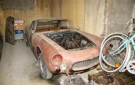 Abandoned Luxury Cars