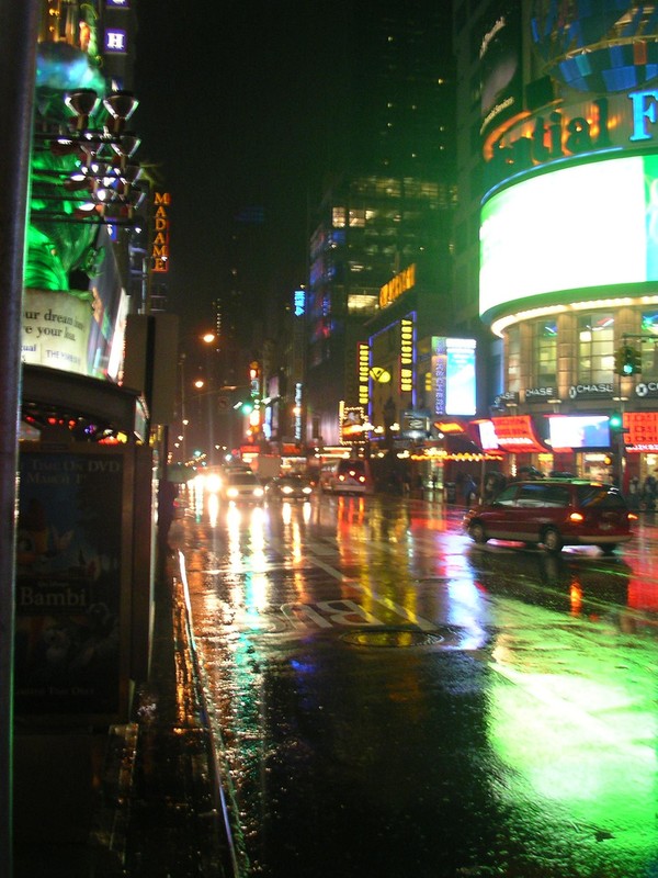 Nightime City Lights