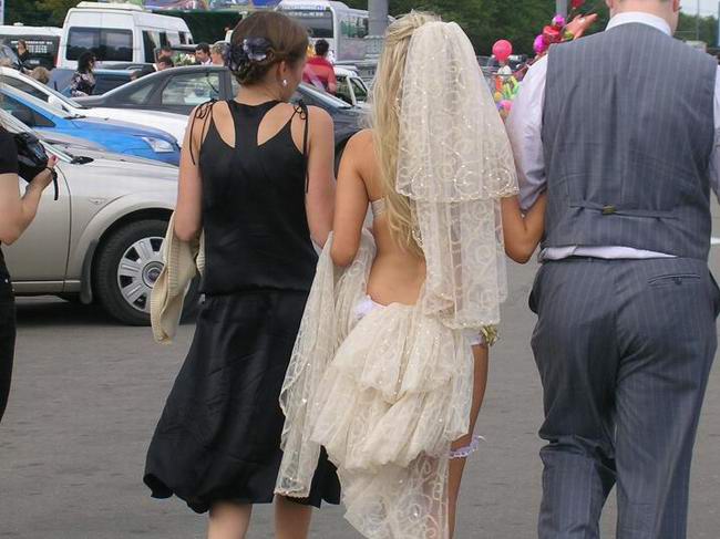 Slutty Wedding Dress