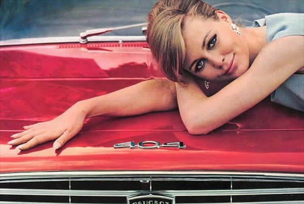 Girls and Classic Car Ads