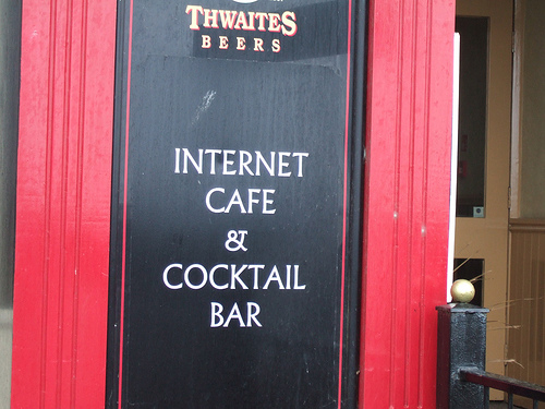 Oddly Named Internet Cafes
