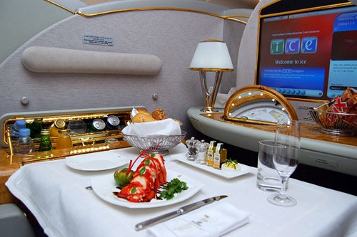 Emirates Airlines, First Class Suite Airbus A380