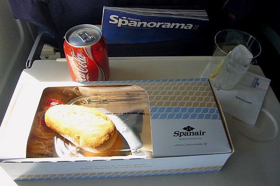 Spain Air, Economy Class