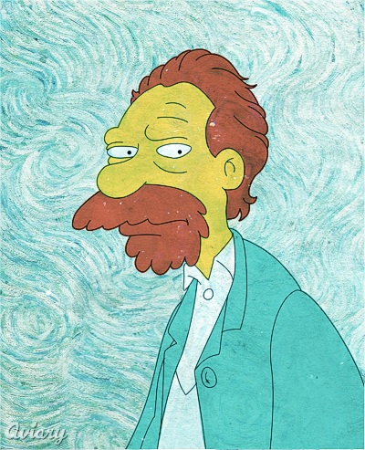 Vincent Van Gogh's Self Portrait -