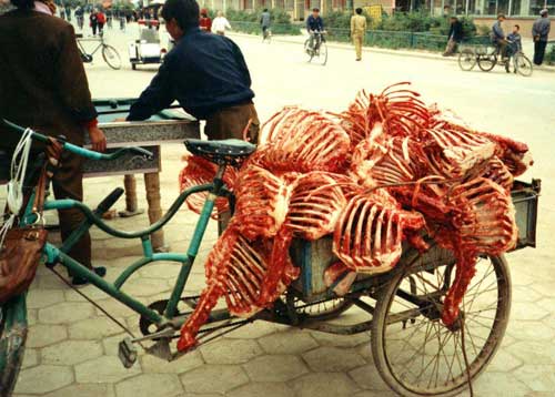 Extremely creepy bike of doom