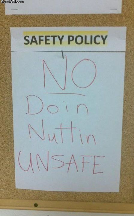 safety policy