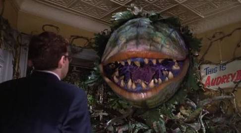 Reportedly the original ending of the movie Little Shop of Horrors was changed to help make it more upbeat. Reportedly the 20 minute sequence that ended up in the waste bin cost its producers around 5 million more than the one that was actually shown to the audience. However the original deleted ending briefly made an appearance in a special edition DVD of the movie before the producers removed it from view.