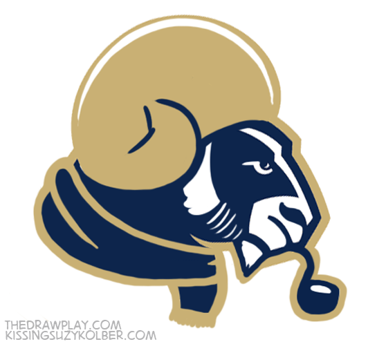 Saint Louis Rams: I wish I could go to the 18th century so I could get some drapes for my co-op.