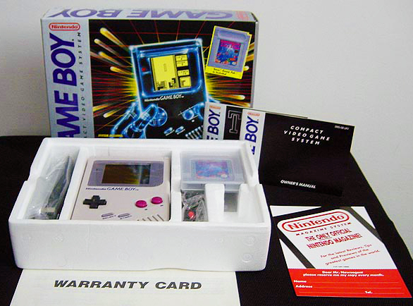 1989, Nintendo Game Boy. This handheld gaming device destroyed it's competition of Tiger handheld games. It went on to have a dominant run in the 90s.