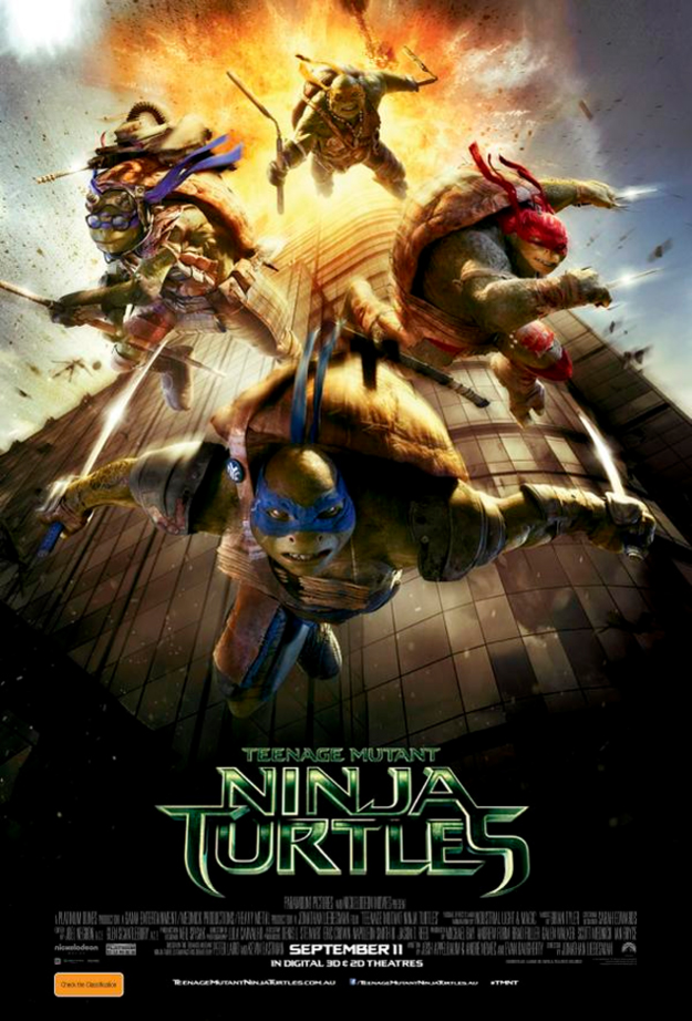 Paramount Deletes 9/11 "Teenage Mutant Ninja Turtles" Poster