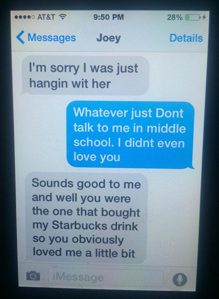 11-Year-Old Girl Delivers Major Text Burn To Boyfriend