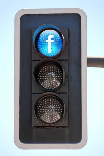 facebook traffic light