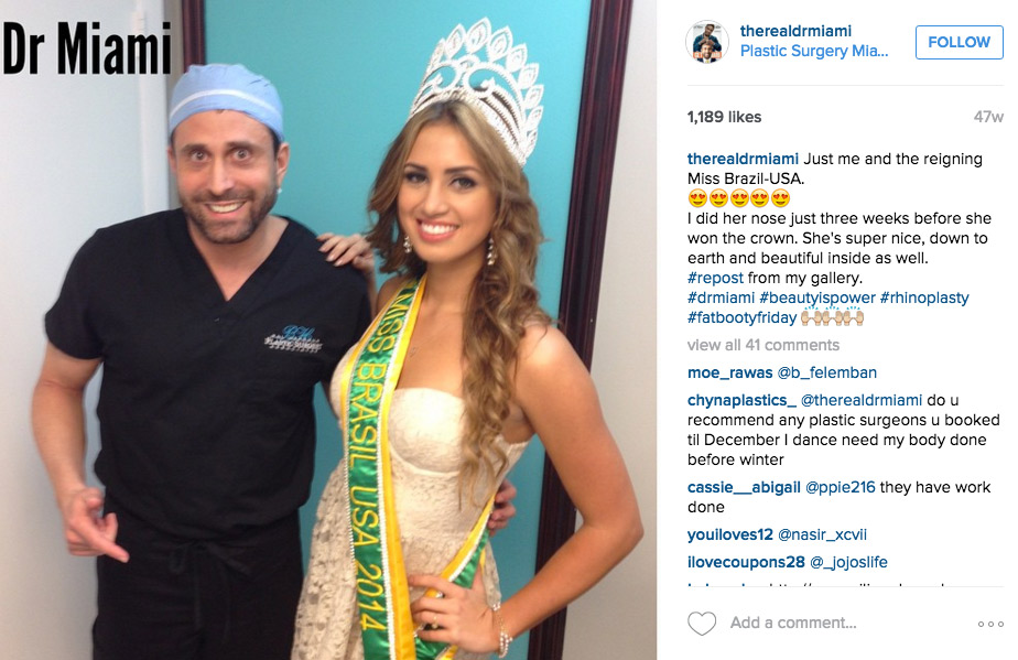 Instagram dr the real miami Real Housewives