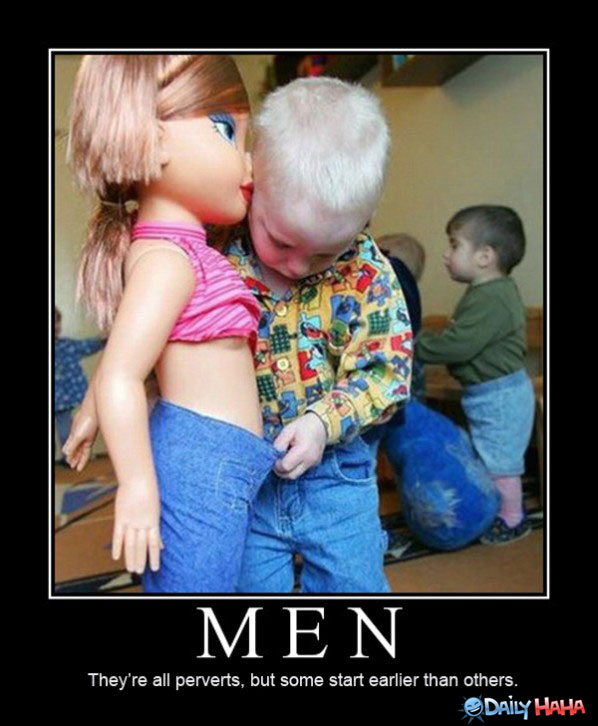 and they say it's ok for boys to play with dolls