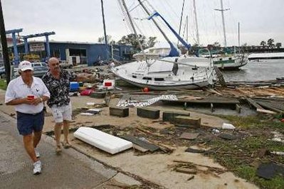 The Aftermath of Hurricane Ike