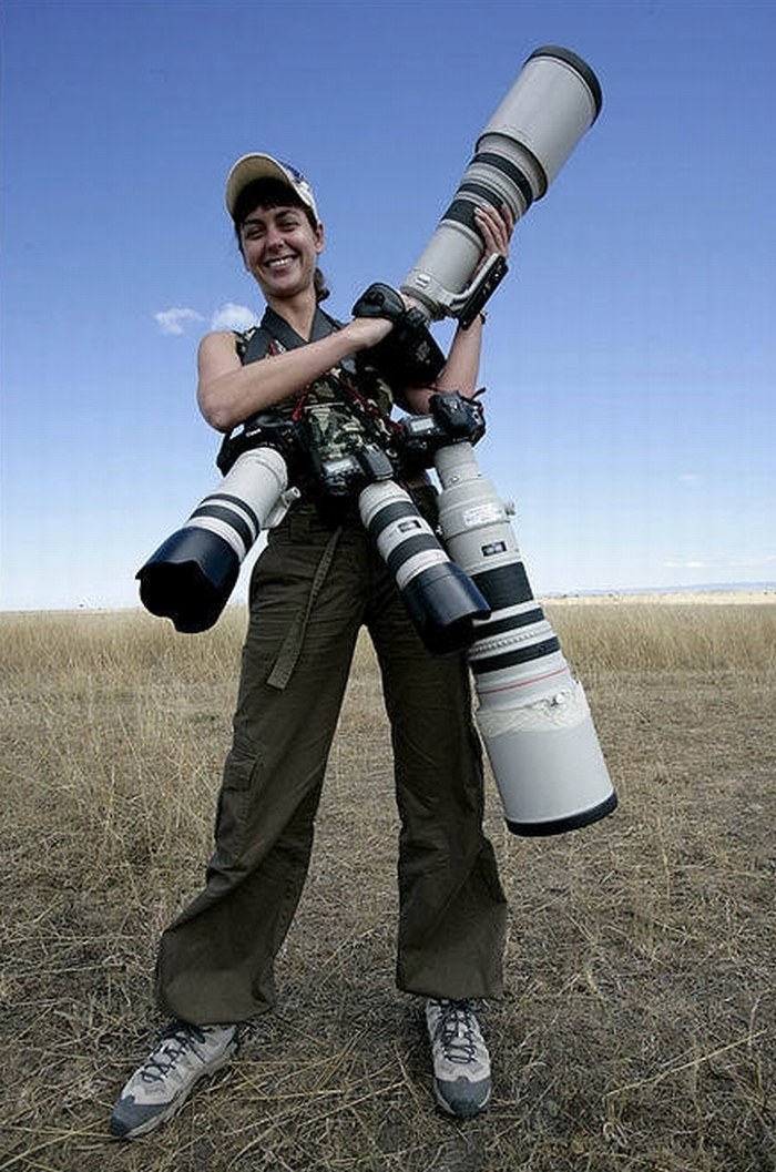 funny looking photographer