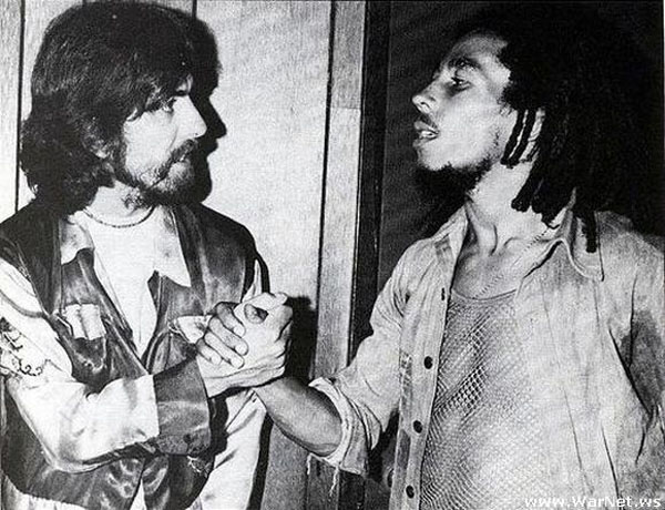 George Harrison & Bob Marley