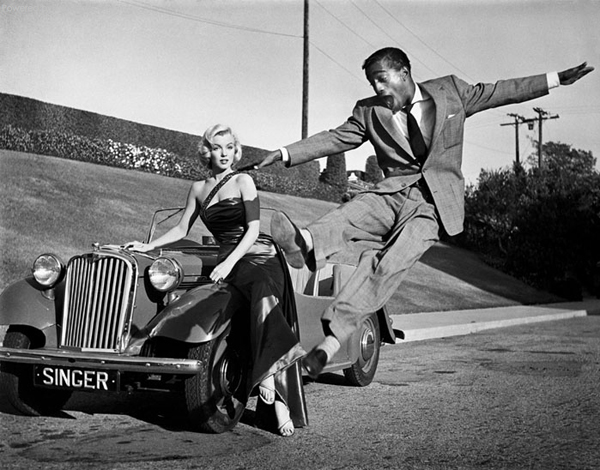Marilyn Monroe & Sammy Davis Jr.