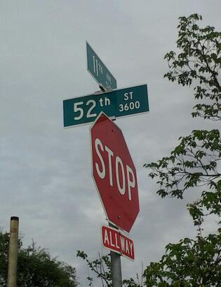 My street sign!