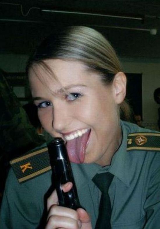 Hot Army Chick