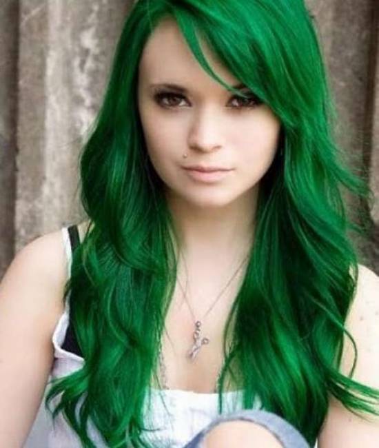 15 Top Beautiful Women With Crazy Colored Hair
