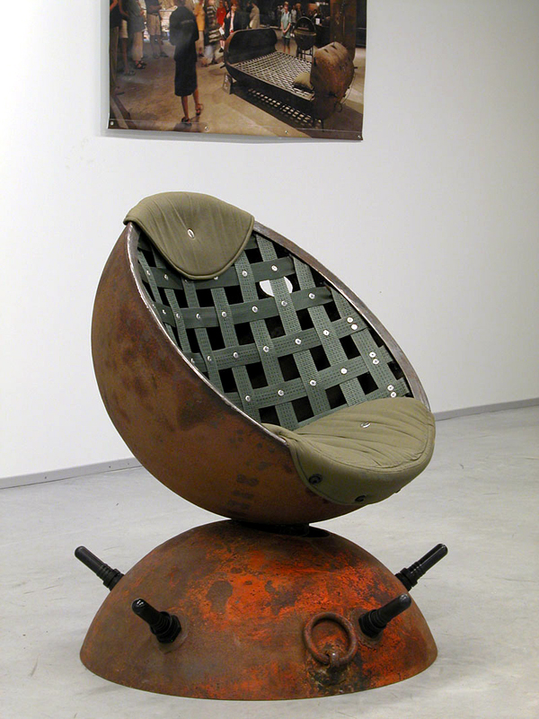 Furniture Made From Sea Mines