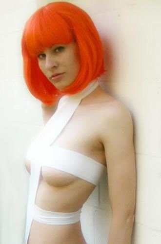Sexy Leeloo From The Fifth Element Cosplay