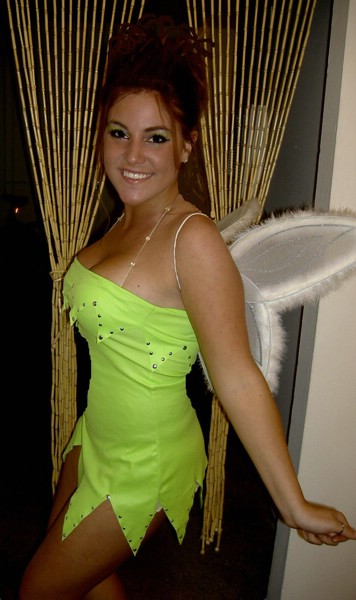 College costume party girl