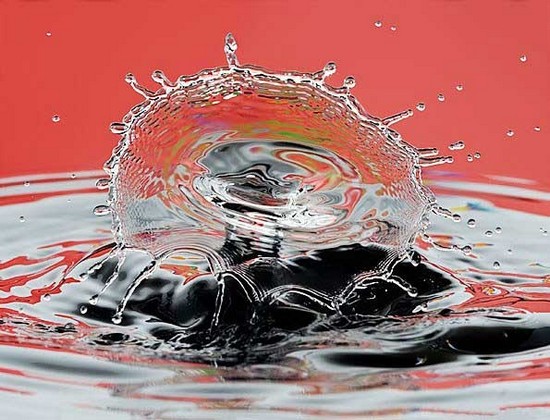 Water Drops At High Speed